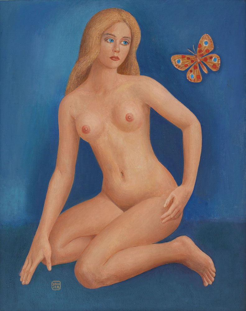 Nud cu fluture