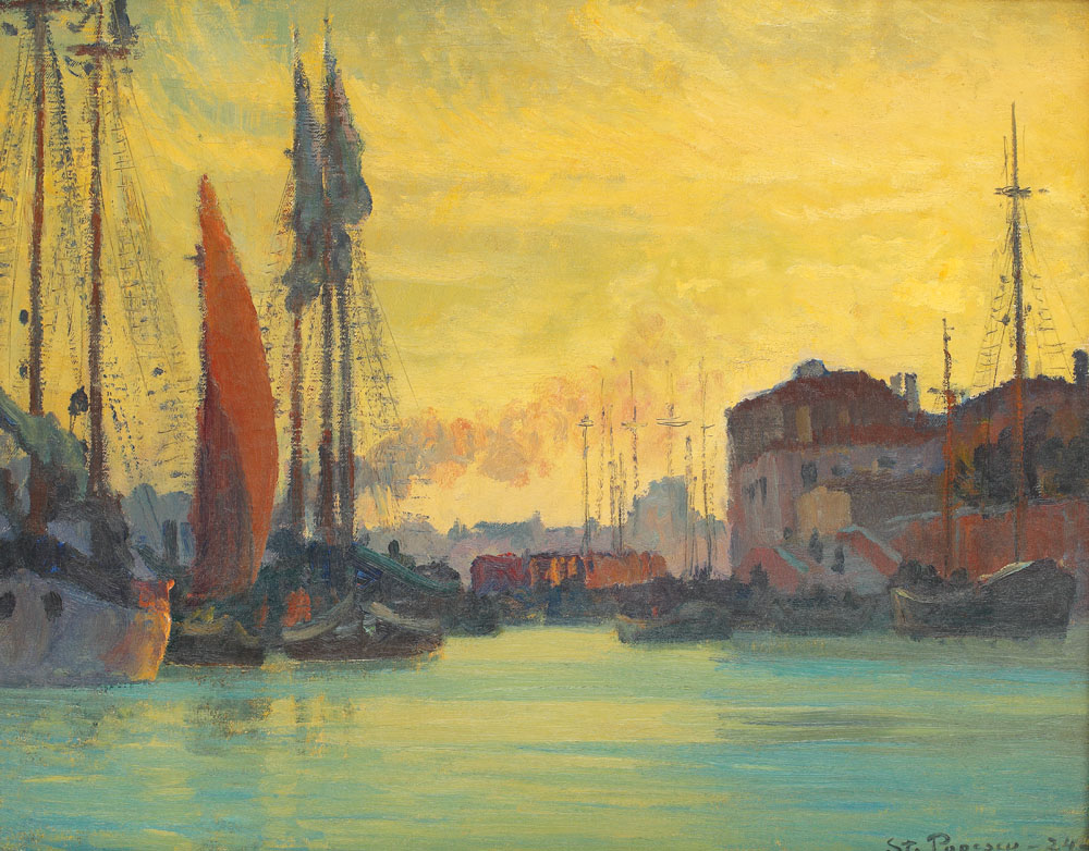 Înserare peste Chioggia
