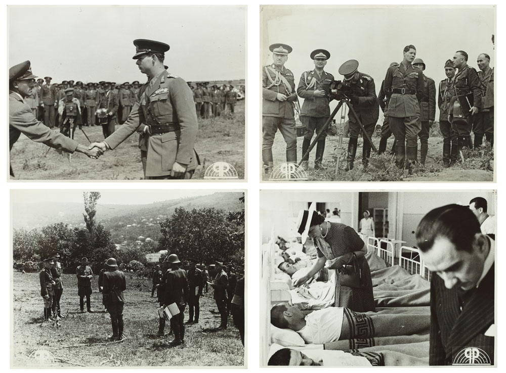 Colecţie de 4 fotografii de război ale Serviciului Fotografic, Secţia de Propagandă a Marelui Cartier General al Armatei Regale Române, 1941