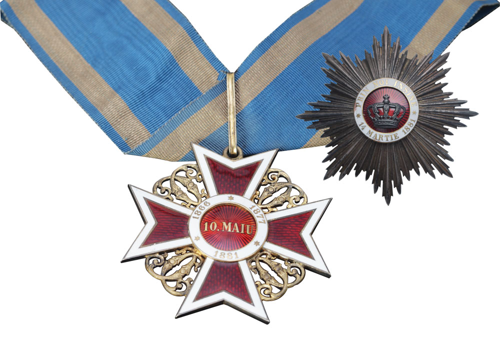 Ordinul Coroana României 1881, grad Mare Ofiţer
