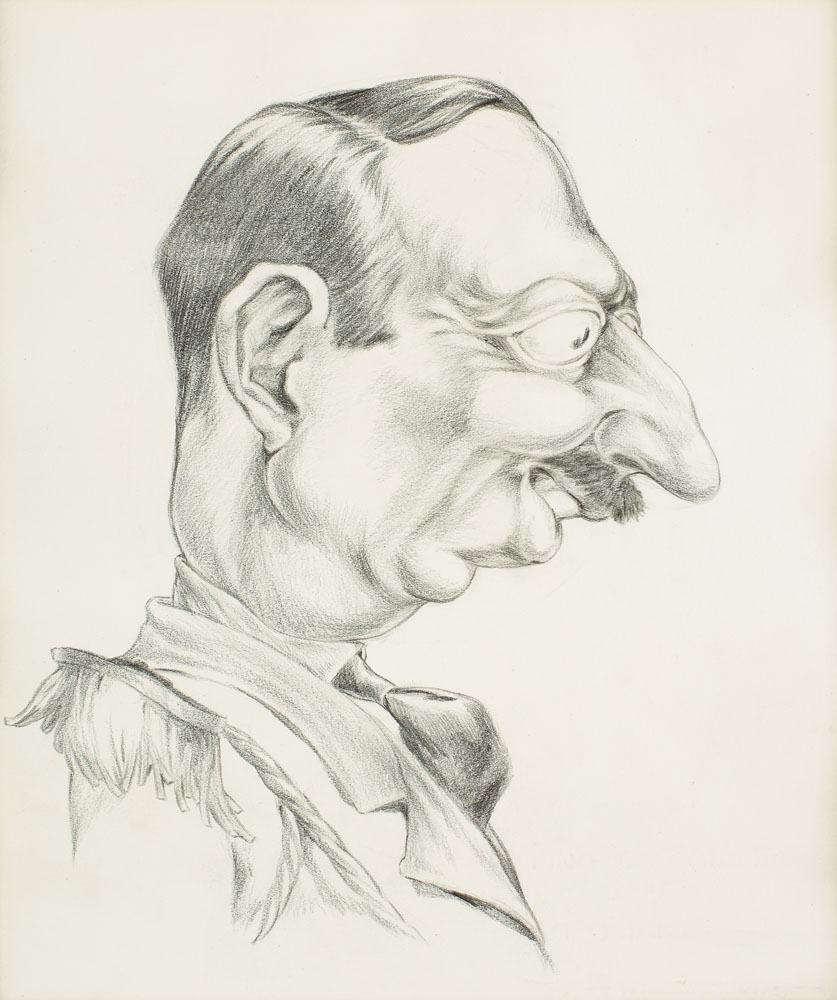 Carol II (caricatură de epocă)
