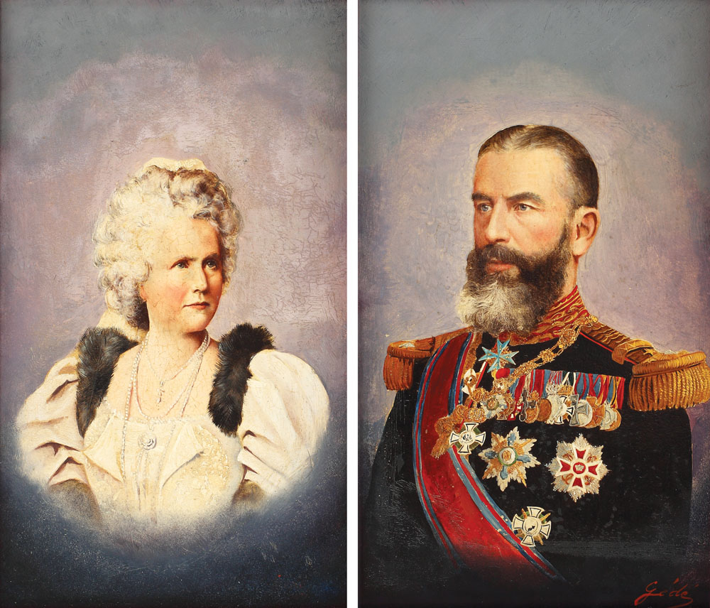 Regele Carol I și Regina Elisabeta