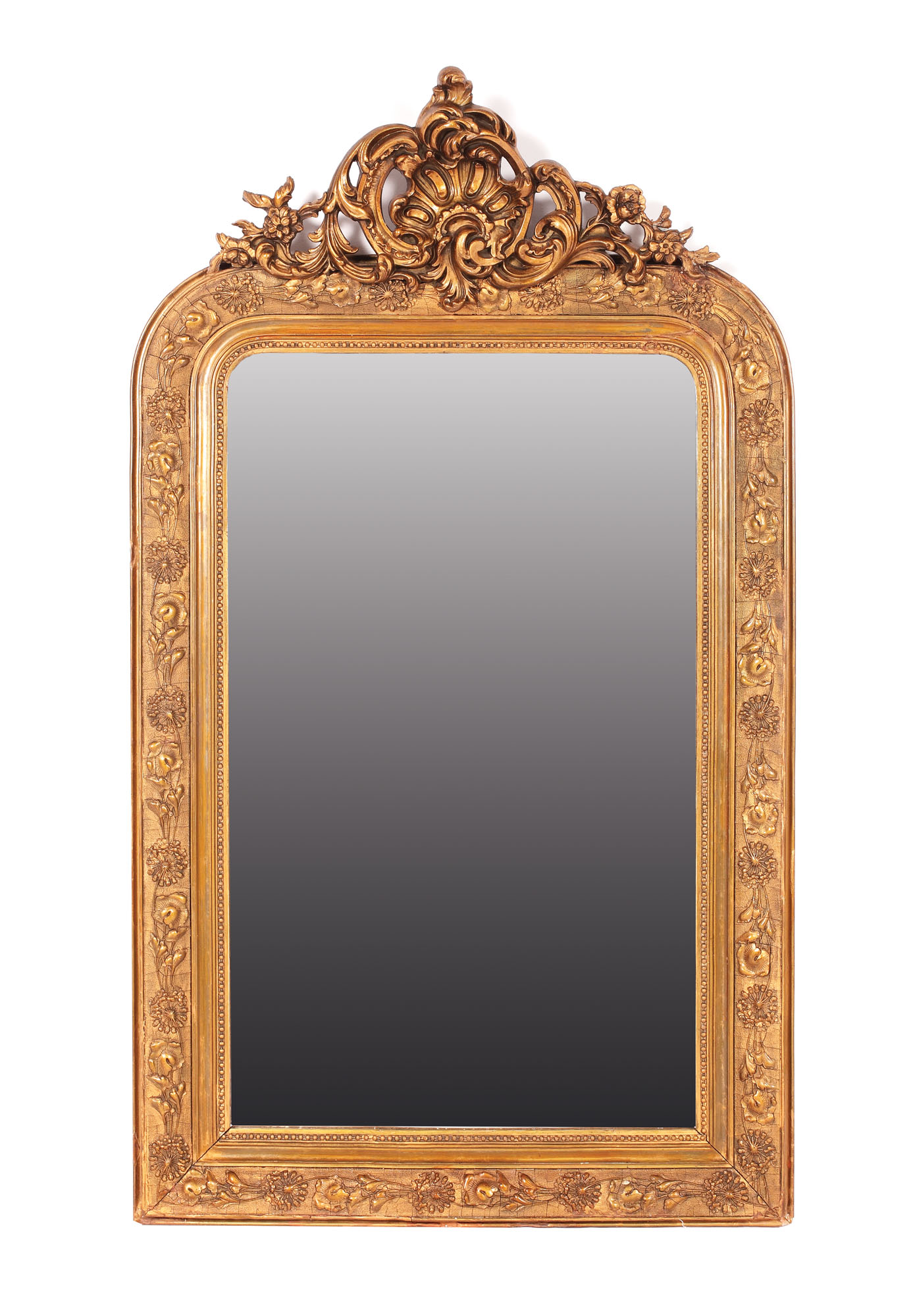 Oglindă cu ramă de inspirație Neo-Rococo