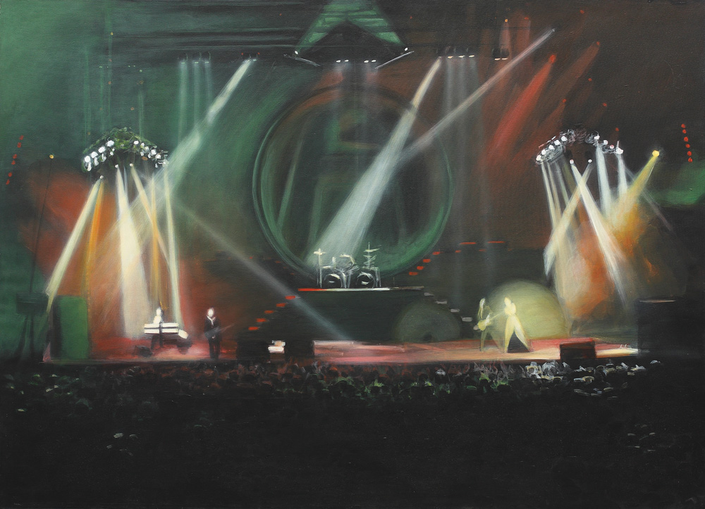 Live on canvas