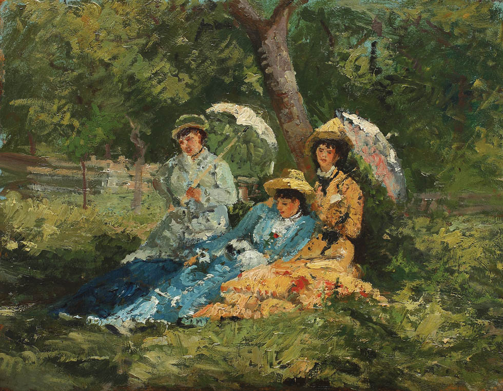 Femei în parc