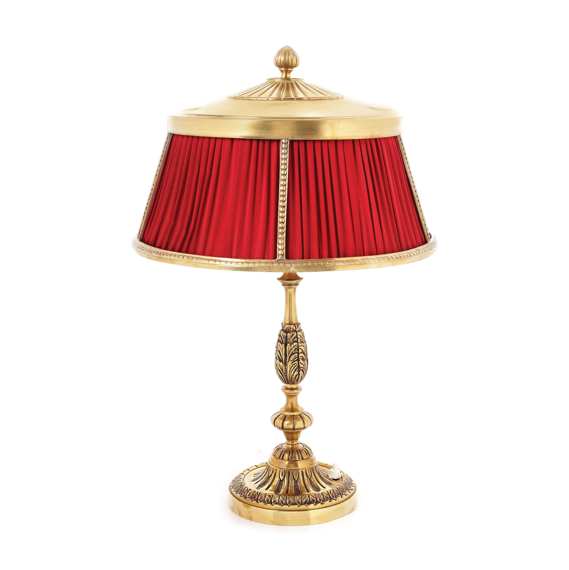 Lampă cu decor Neo-Clasic, din bronz doré, cca. 1940-50