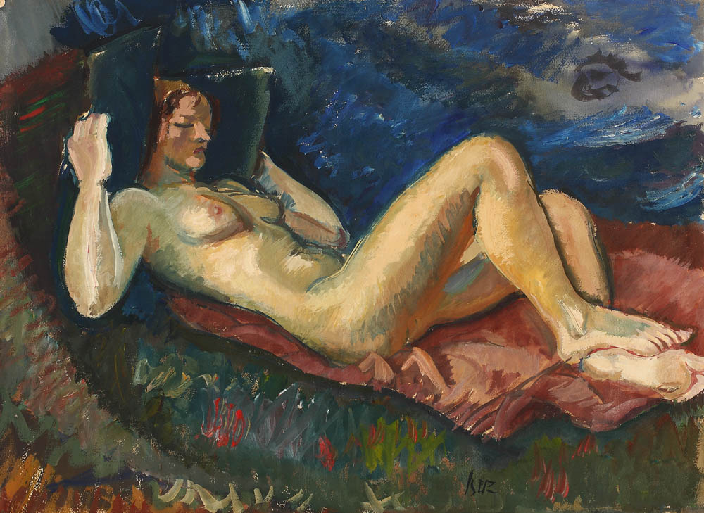 Nud întins