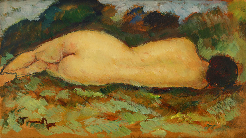 Nud întins