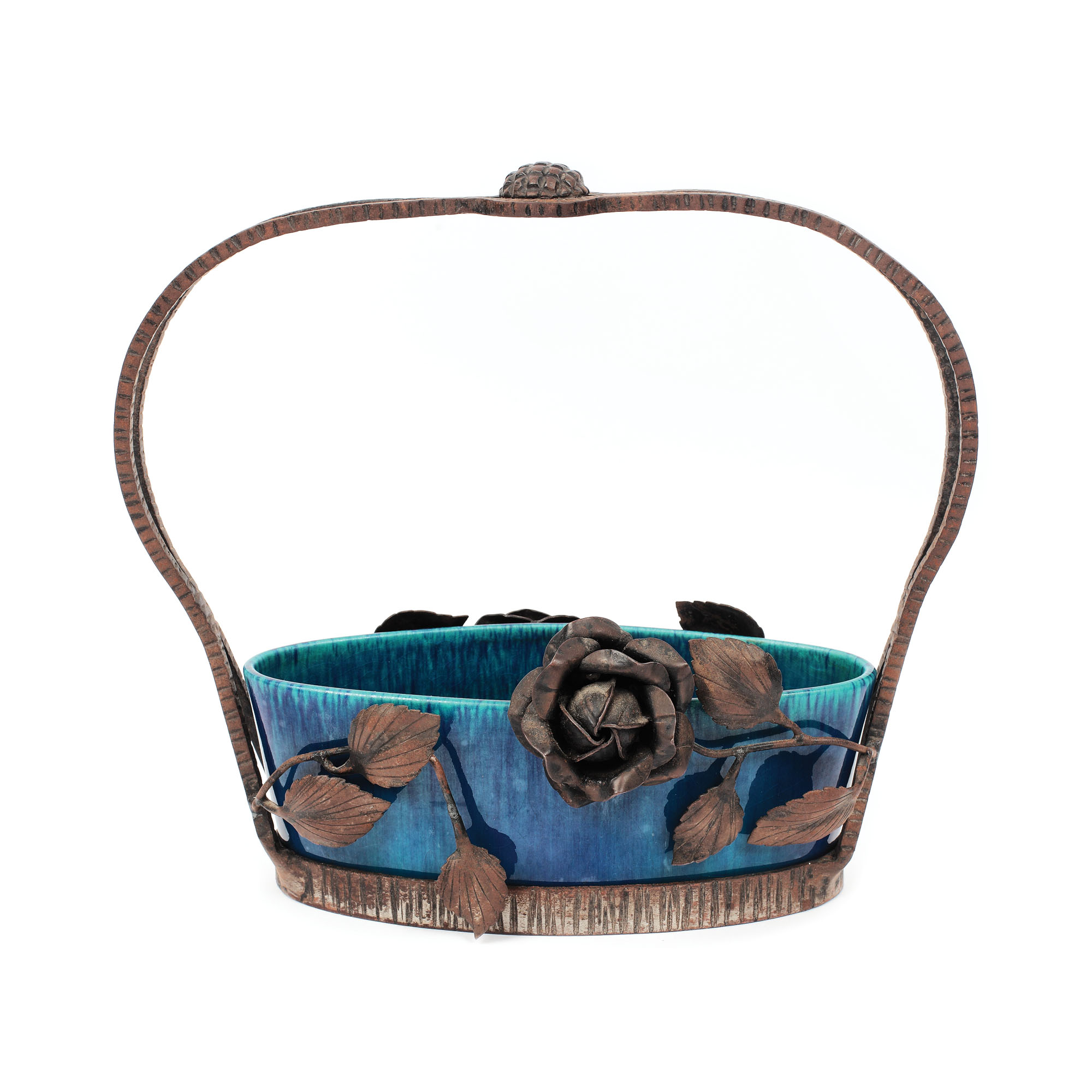 Fructieră Art Nouveau, design Paul Milet, cca. 1920