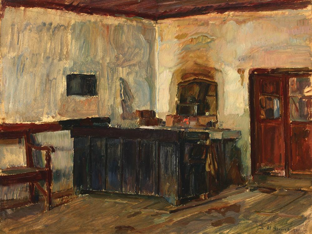 Interior de poștă dobrogeană