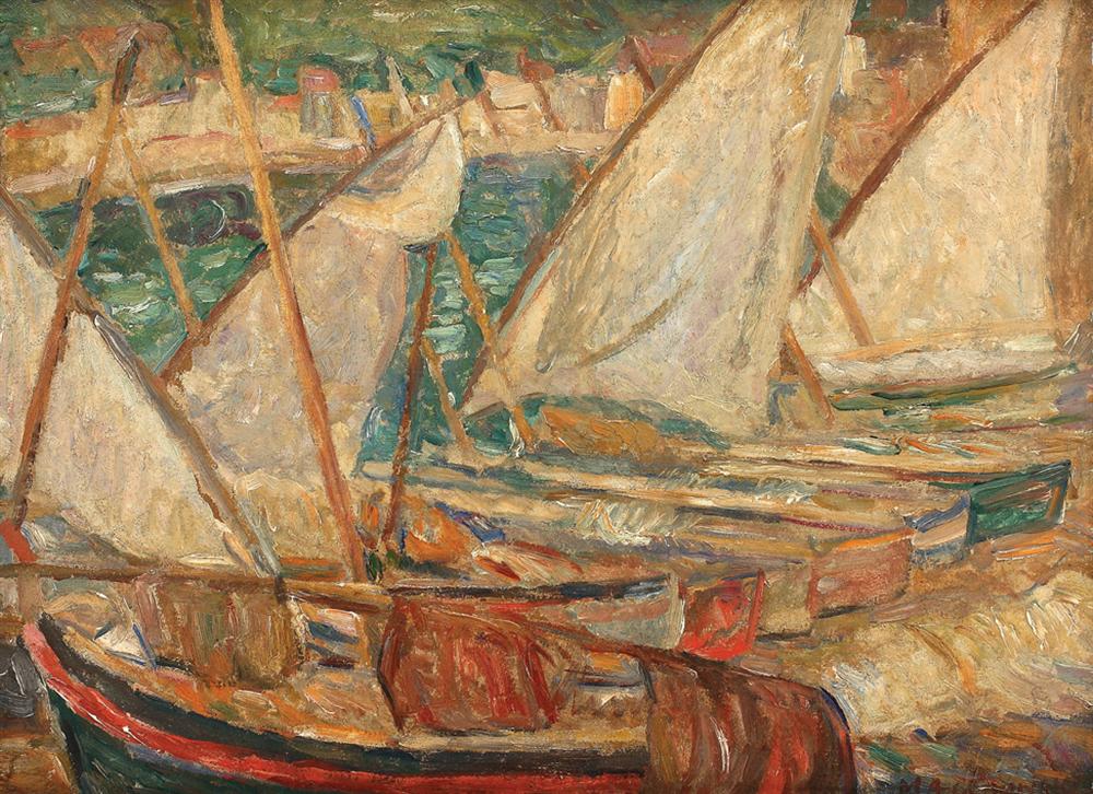 Bărci la Saint-Tropez