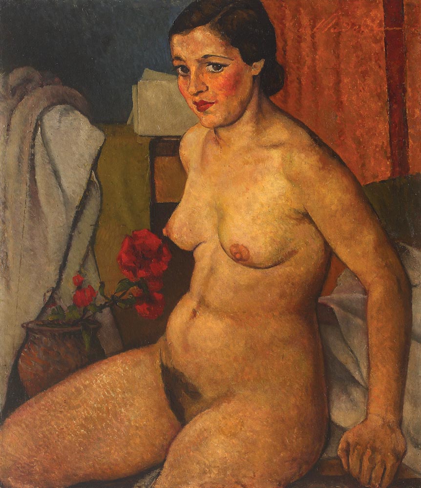 Nud în interior 