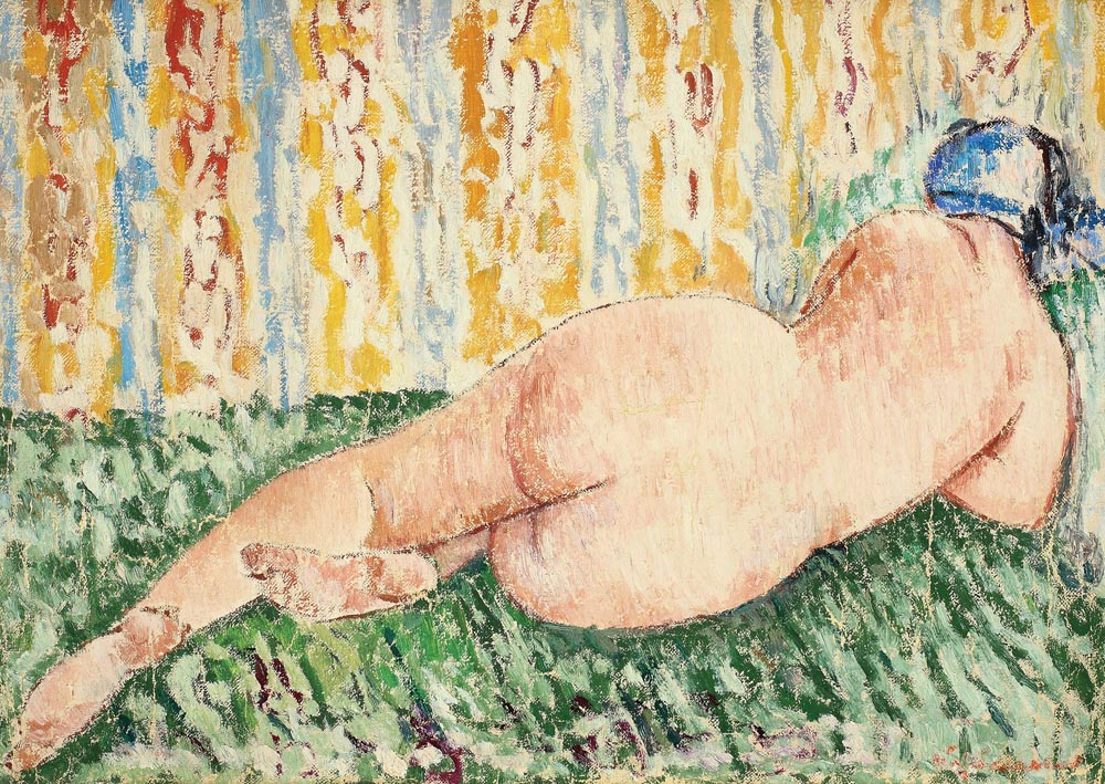 Nud întins 