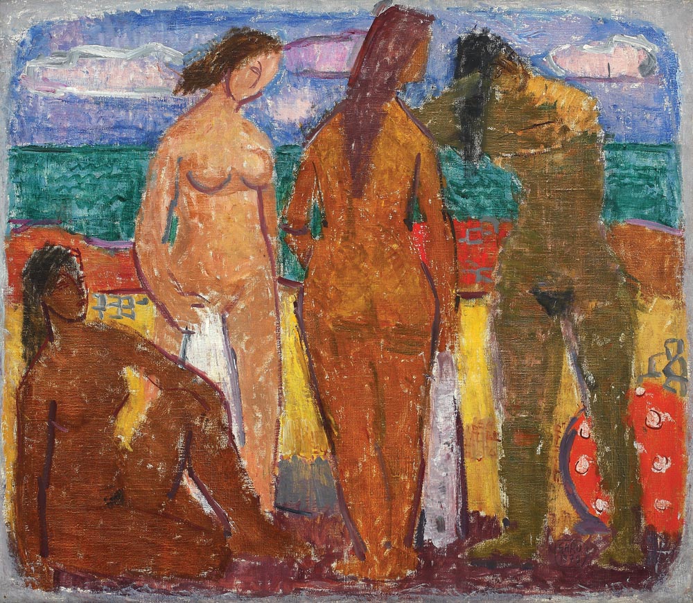 La plajă 
