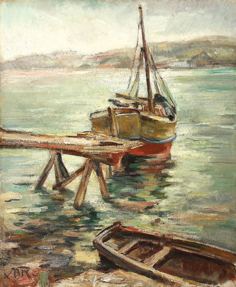 Bărci în port