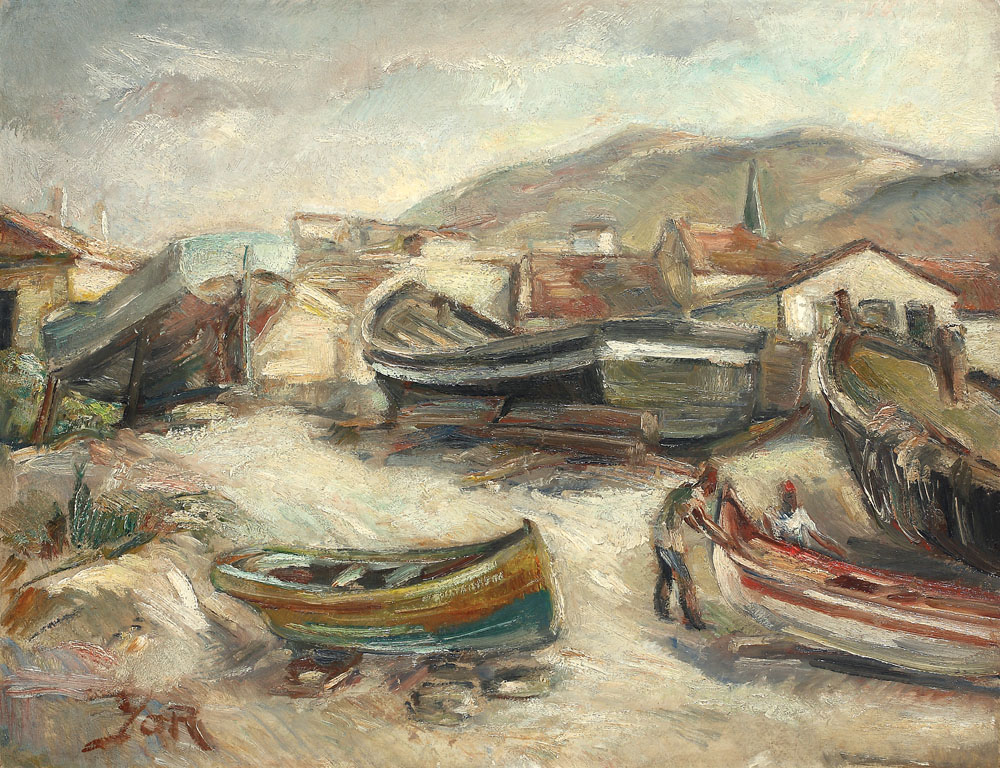 Pescari şi mahoane