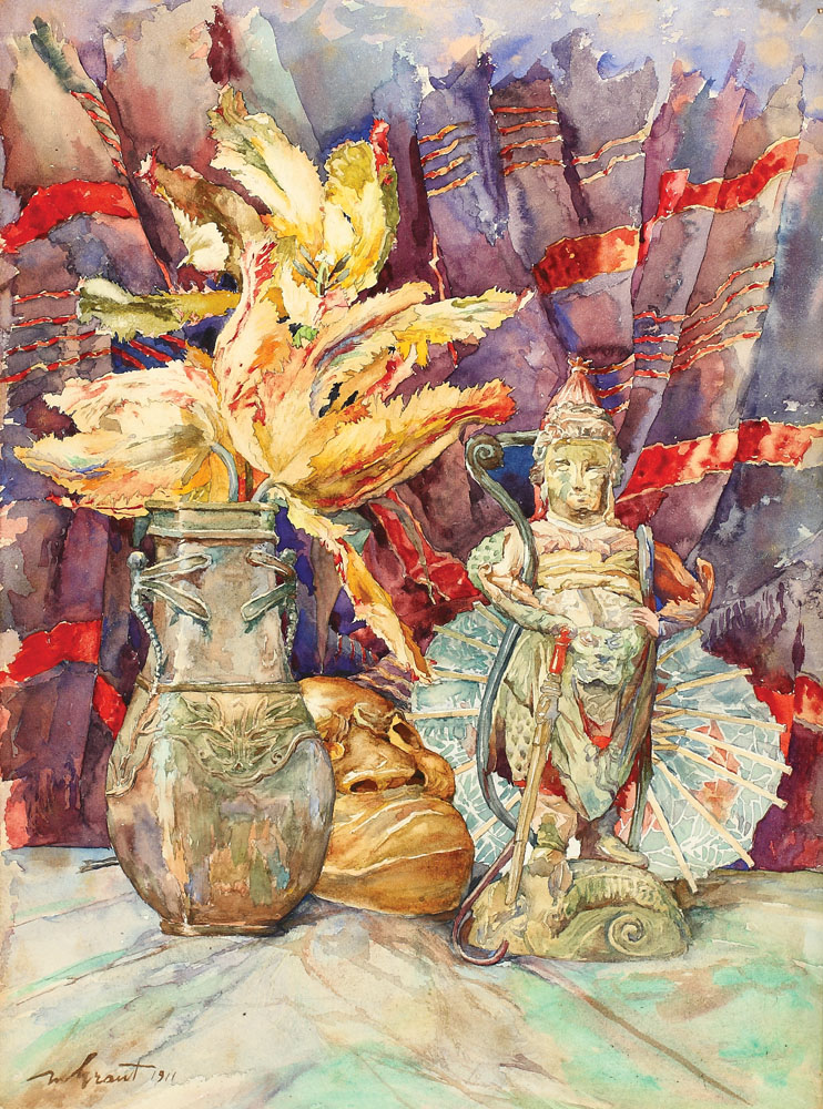 Natură moartă cu artefacte orientale