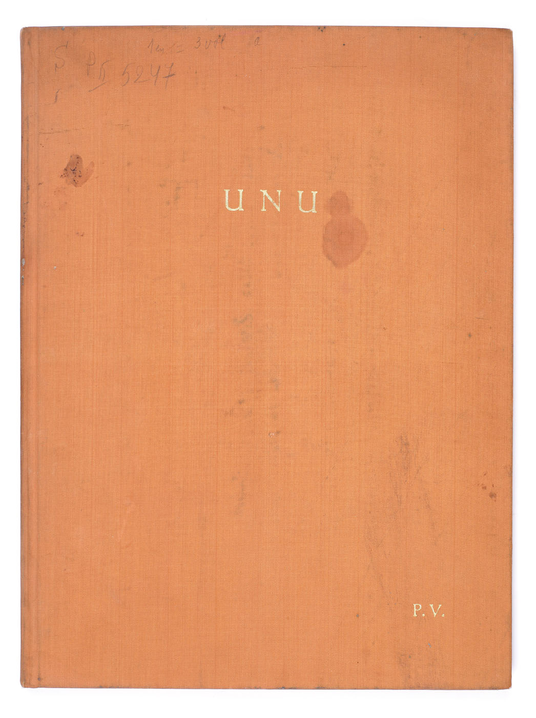 Colecție de 15 numere ale Revistei "Unu", cuprinde numărul 27, din iulie 1930, intitulat "Unu (alb)", 1930-1932