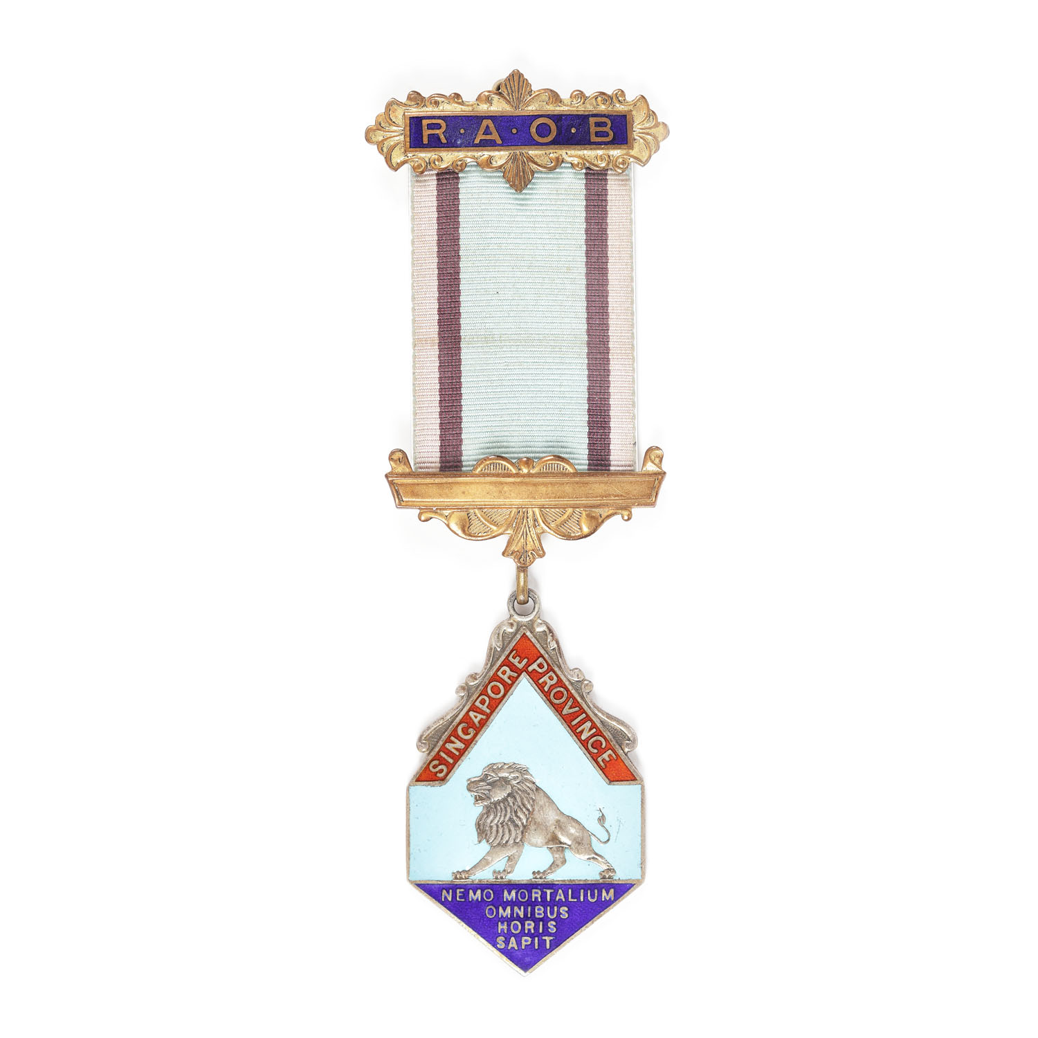 Silver RAOB Masonic order, Singapore