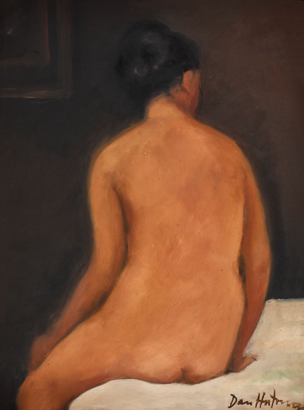 Nud cu spatele