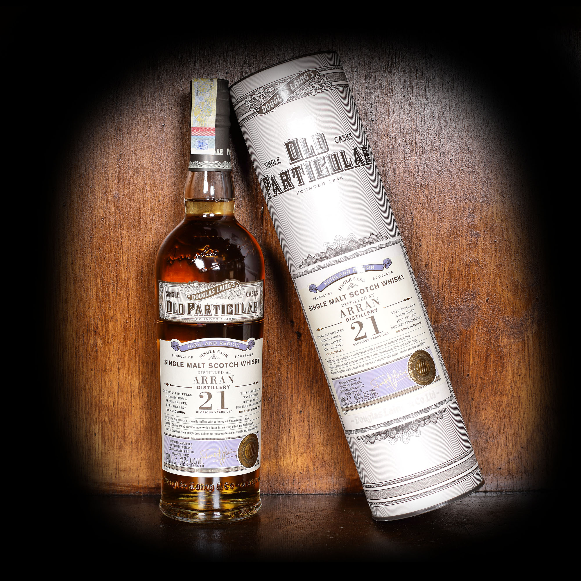 Arran 1996, 21 ani, 1st x 75cl