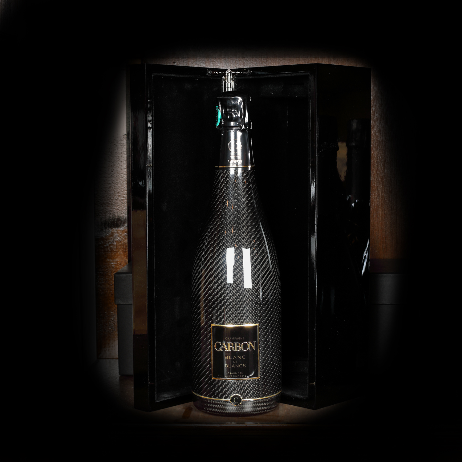 Cuvée Carbon Blanc de Blancs Grand Cru, în cutie de lux,  2012, 1st x 75cl