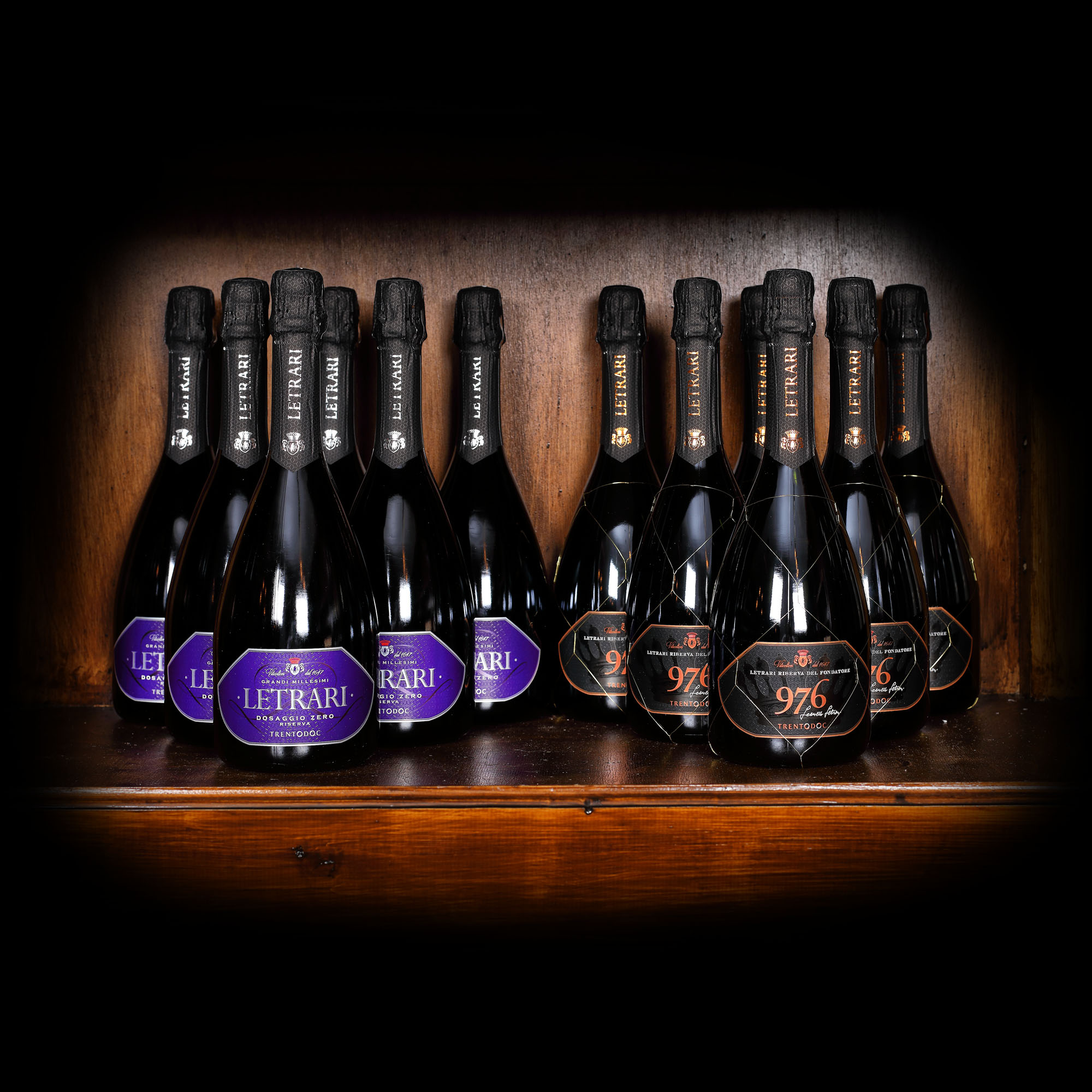 Lot de vinuri spumante Riserva Letrari, 2007-2012, 12st x 75cl