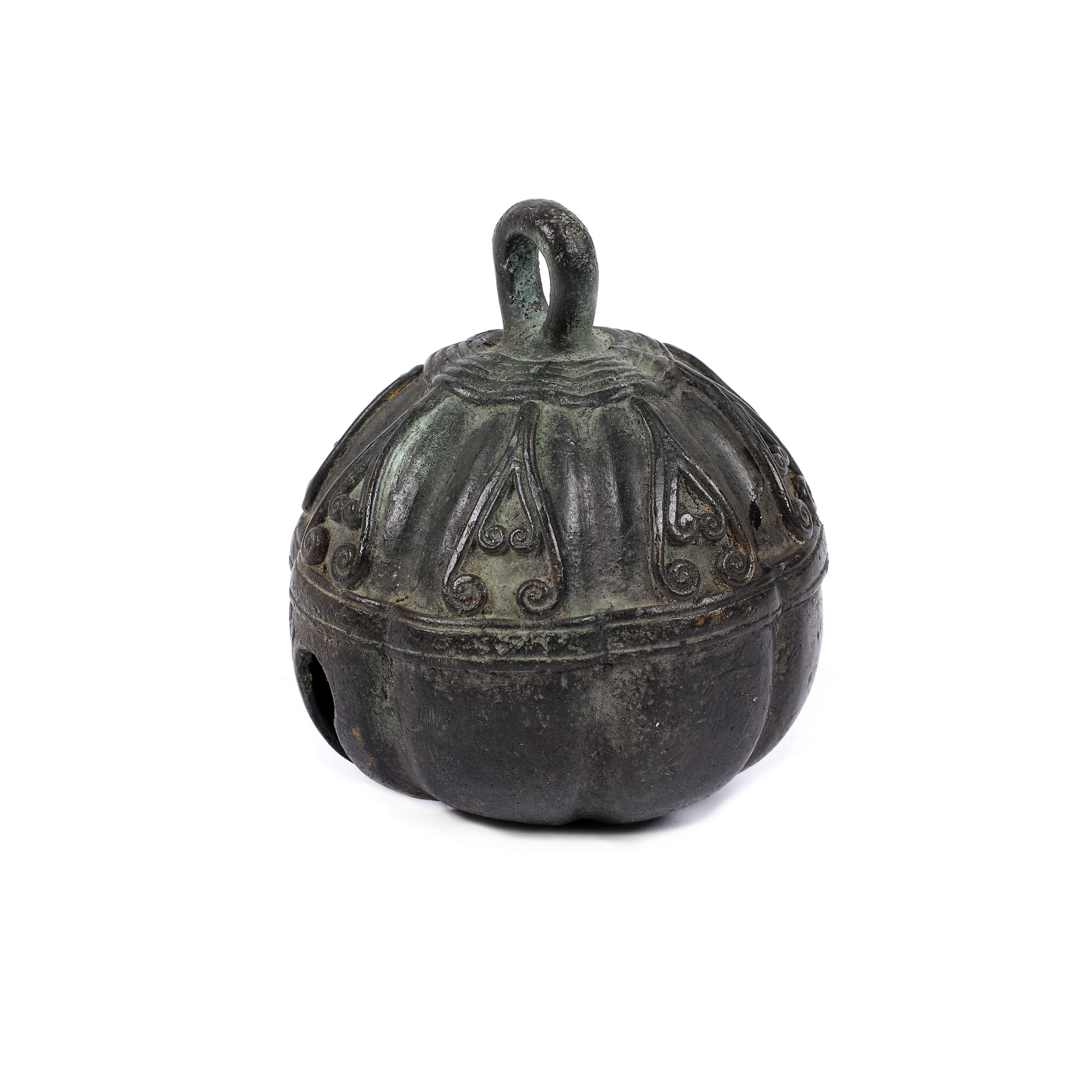 Clopot din bronz, perioada Celor șase dinastii, China, cca. 220-589