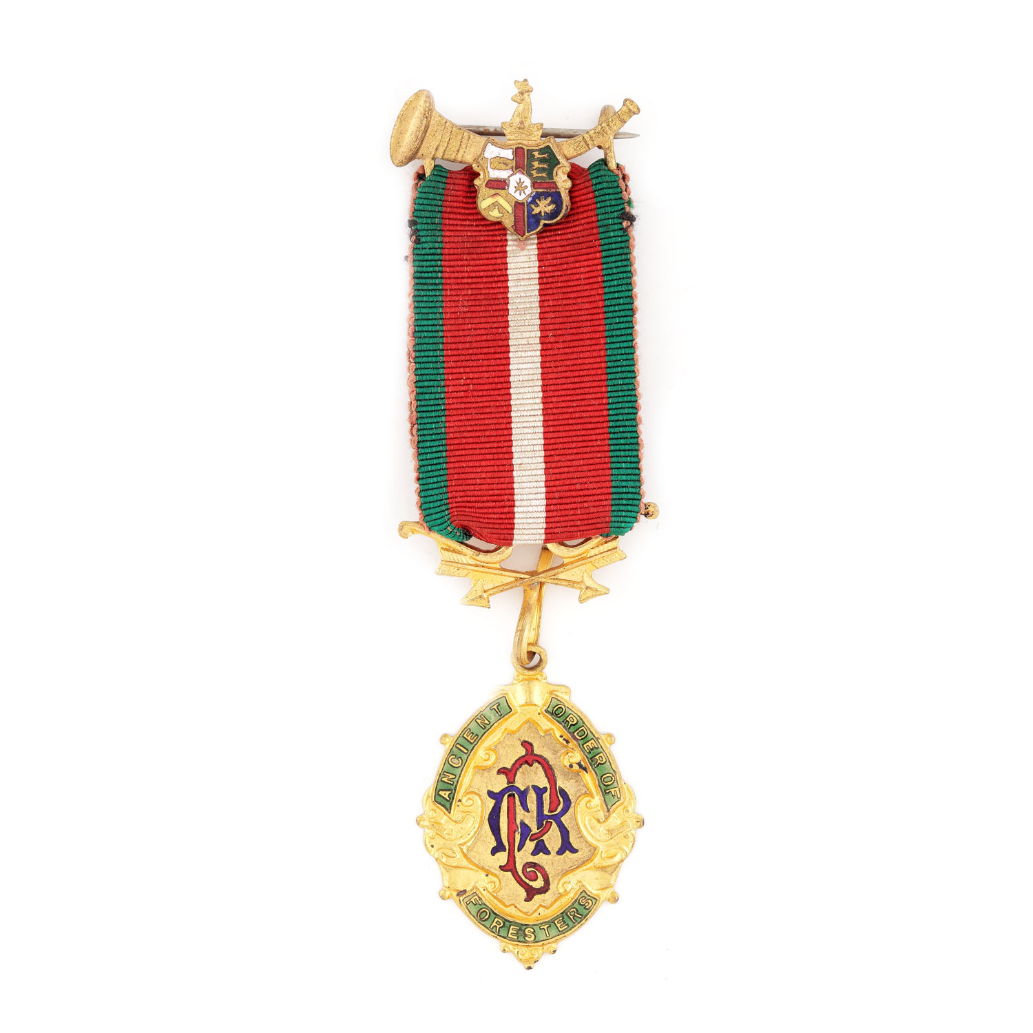 Ordin masonic al ”Ancient Order of Foresters”, pentru funcţia Past Chief Ranger, Southampton