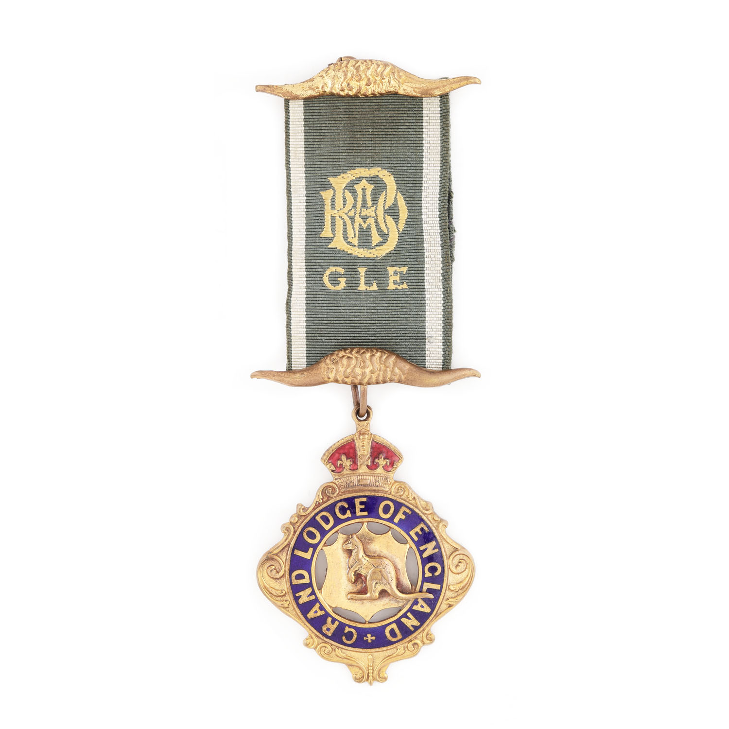 Ordin masonic al ”R.A.O.B.”, prezentat lui James S. Eastwood de către loja ”Barley Mow” nr. 3399, 9 martie 1921