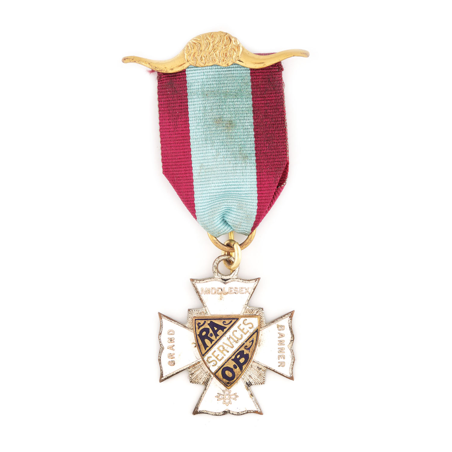 RAOB Masonic order presented to H. Sullivan, 1990