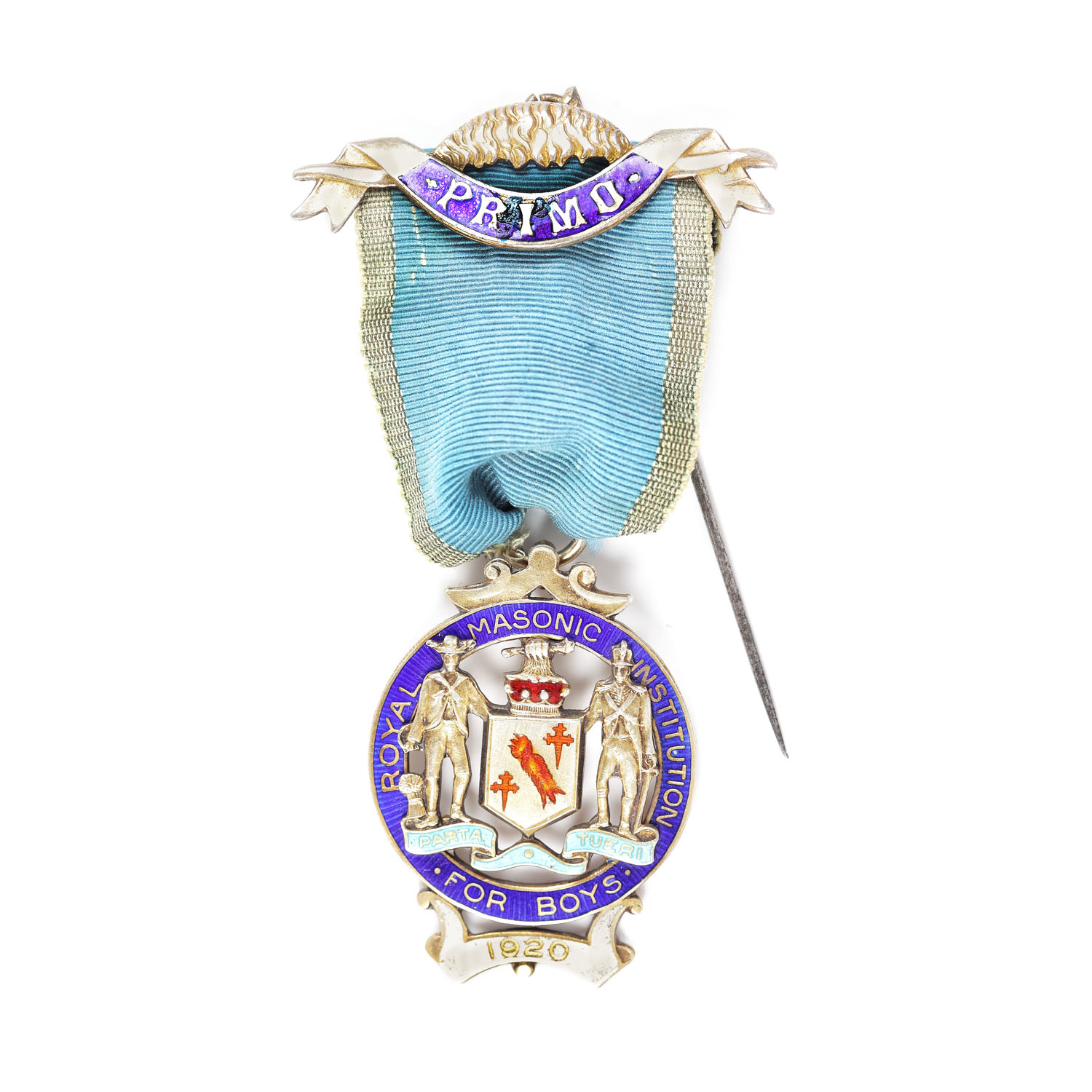 Silver Masonic order of the Royal Masonic Institution For Boys, 1920