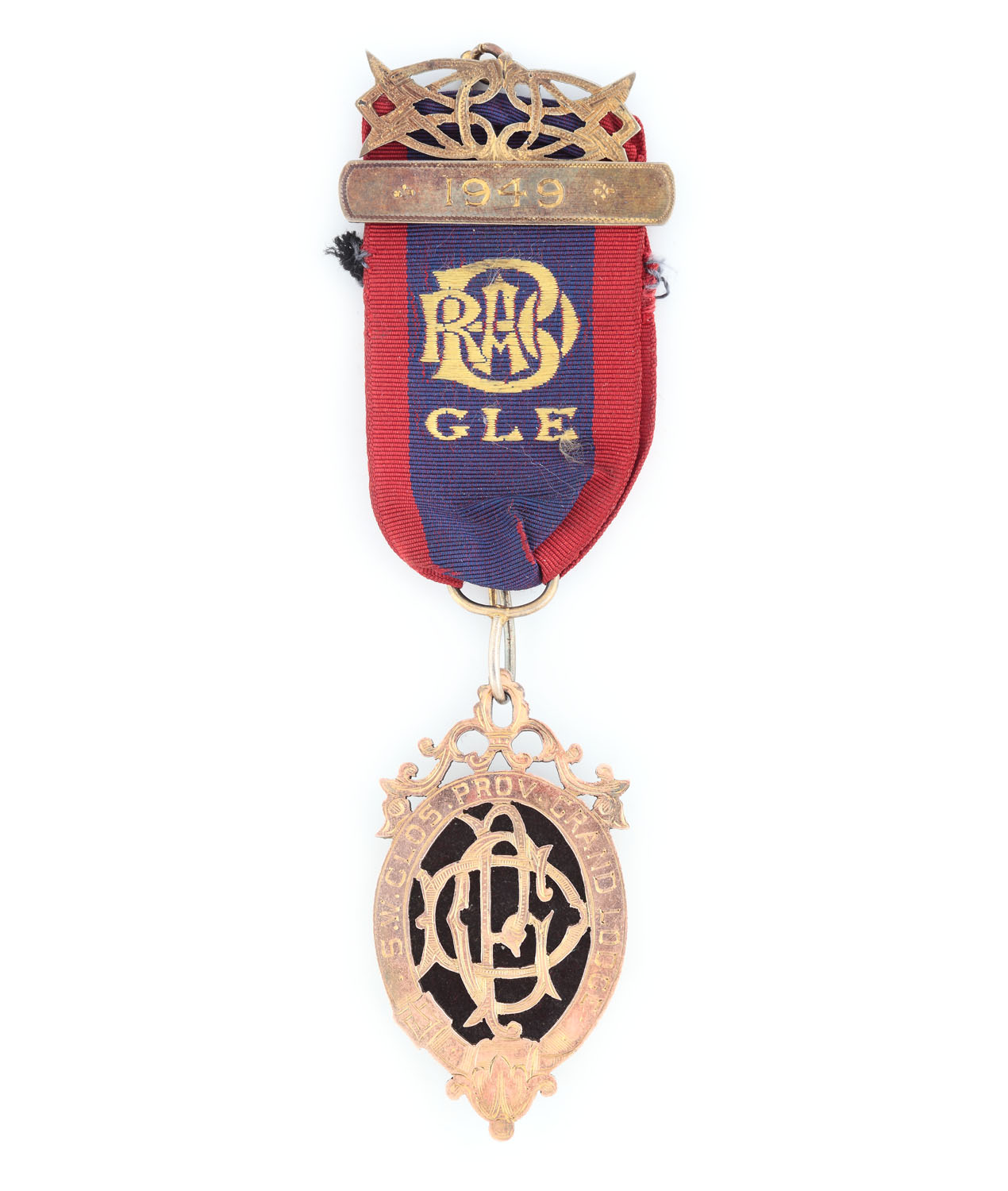 Ordin masonic al ”R.A.O.B.”, prezentat lui H.C. Hull de către Marea Lojă ”S. W. Glos. Prov.”, 1937
