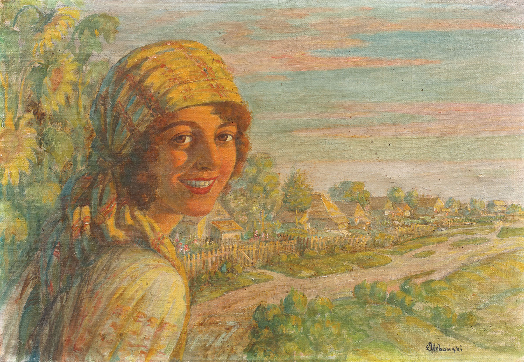 În grădină