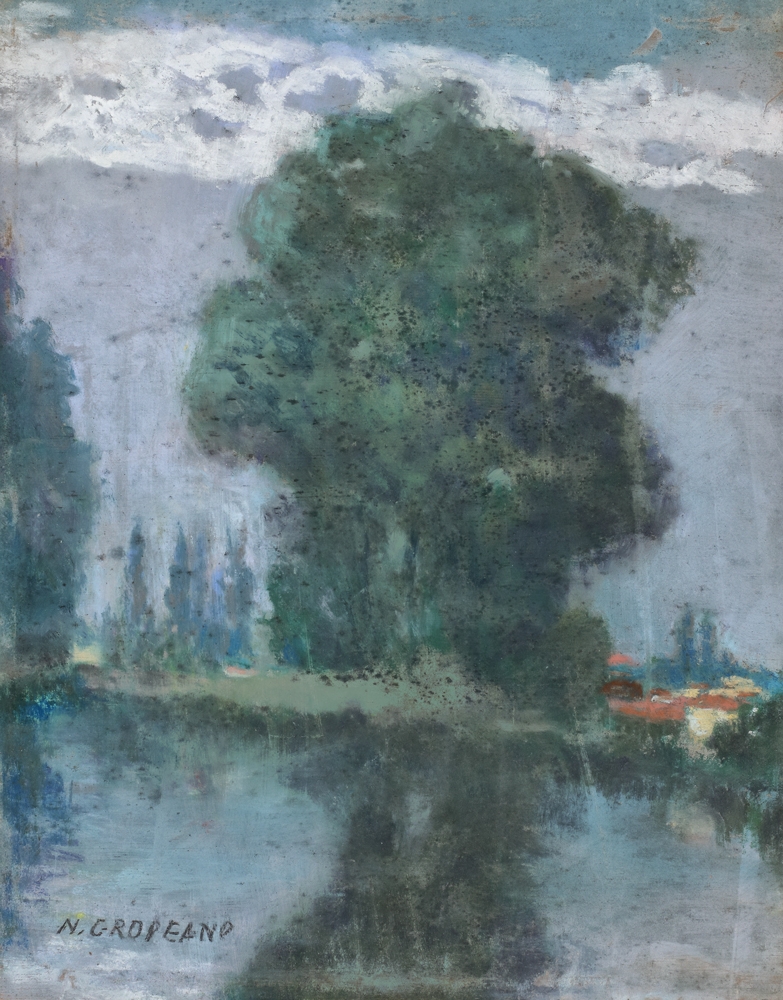 Peisaj cu lac