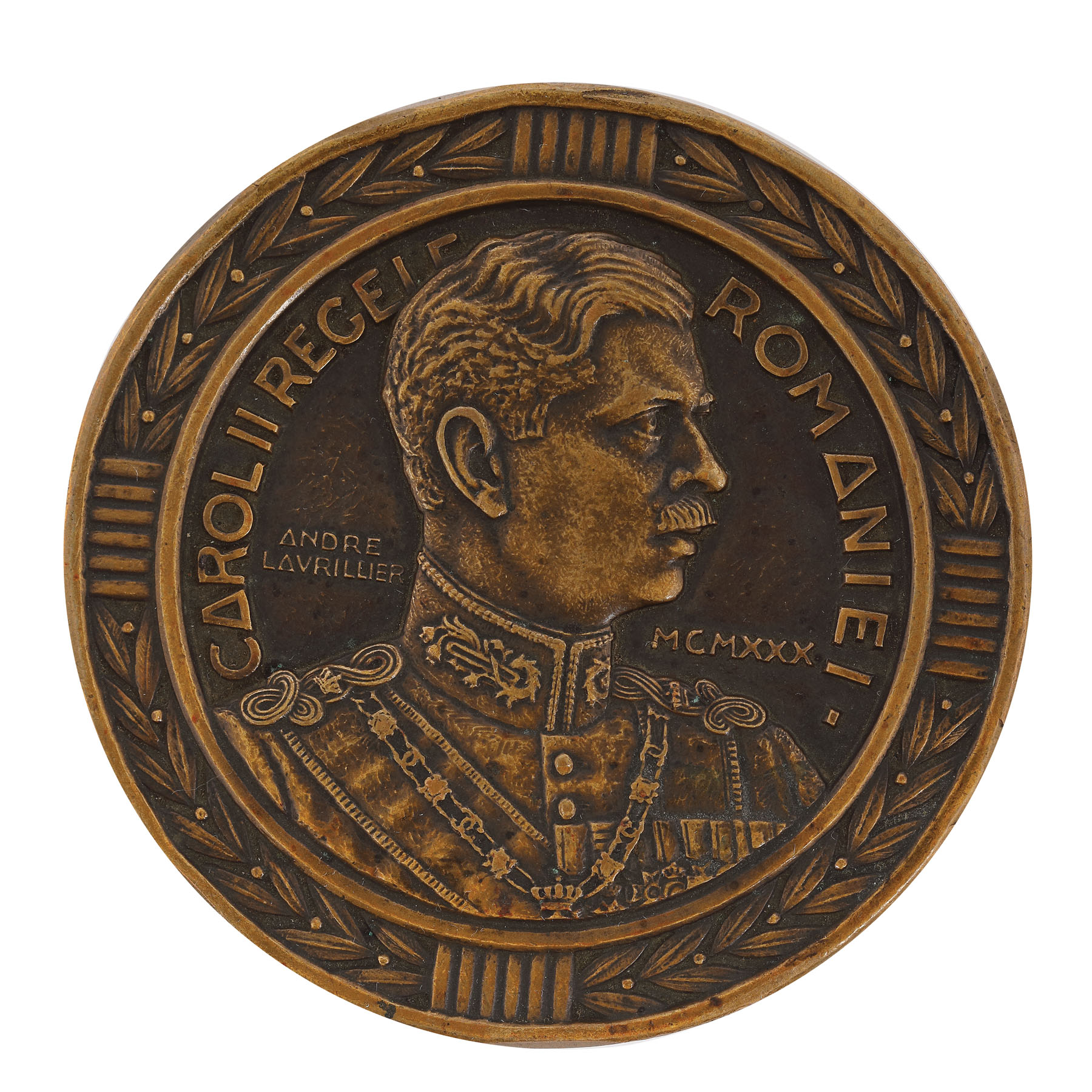 Medalie ”Centenarul renașterii infanteriei române”, gravor André Lavrillier, 1930