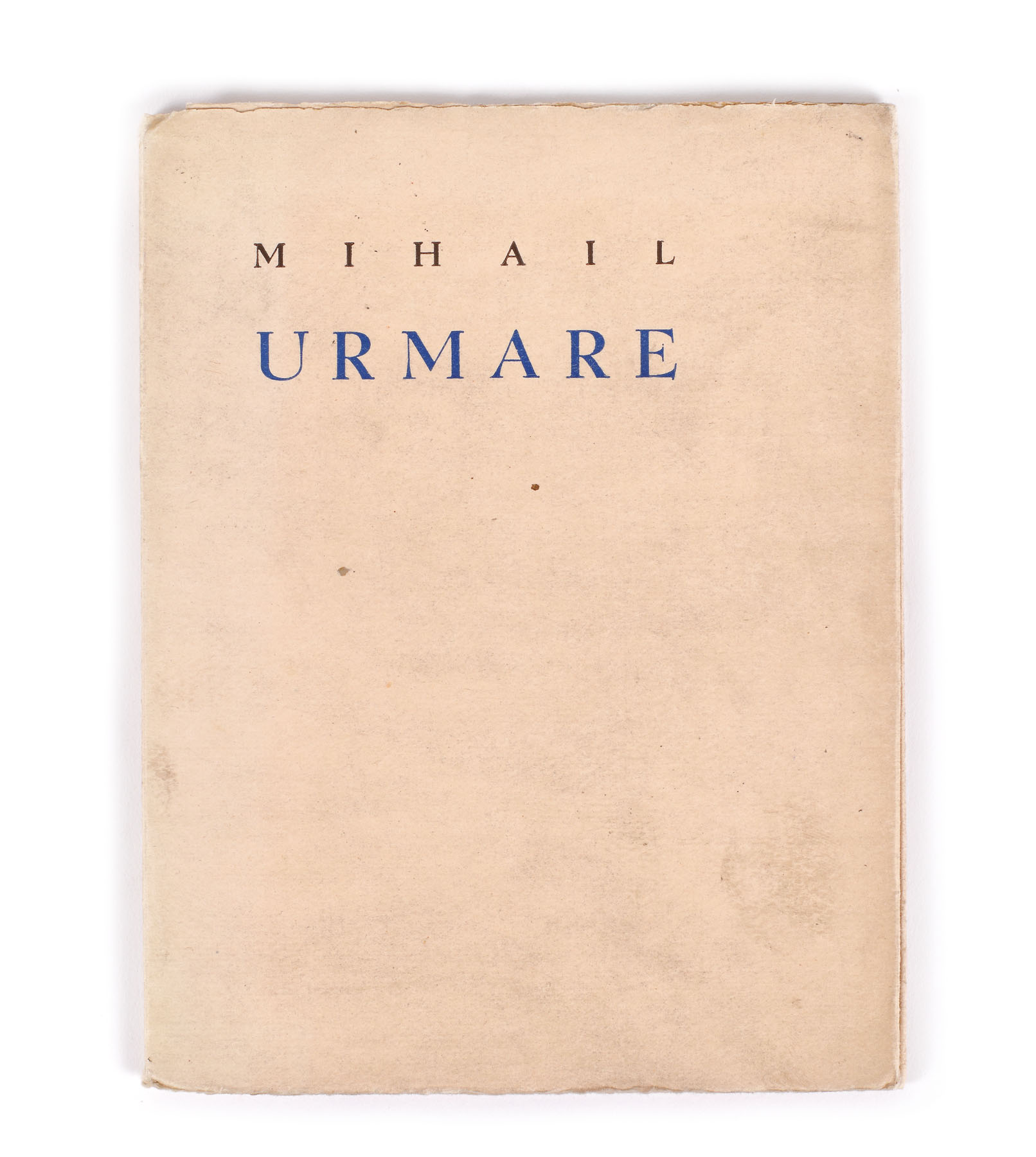 ”Urmare”, de Mihail (Haig Garabet Acterian), București, 1936, cu dedicație și semnătura olografă a autorului