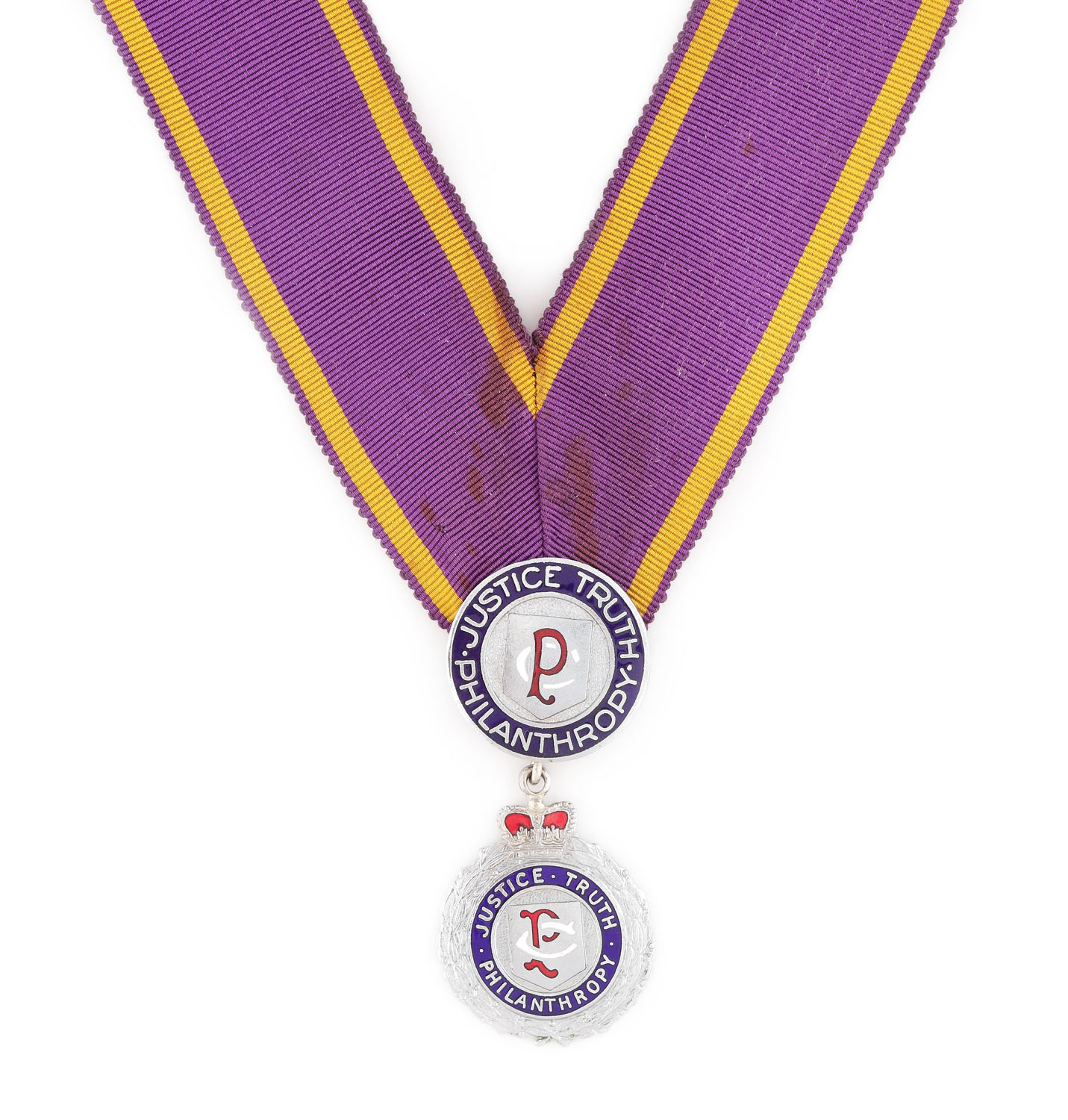 Colan masonic al ”R.A.O.B.” pentru gradul Certified Primo
