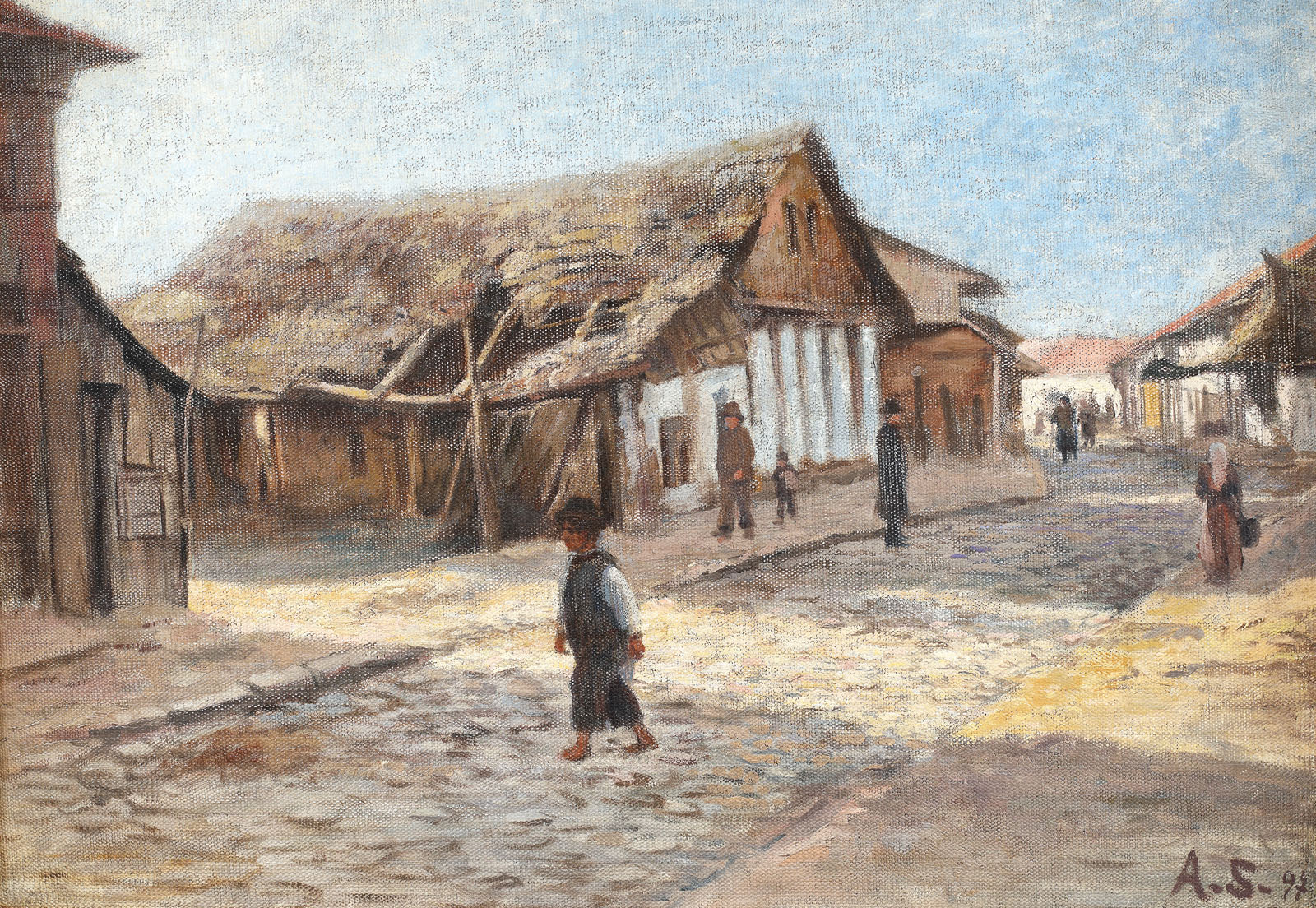 Copil pe stradă (Botoșani)