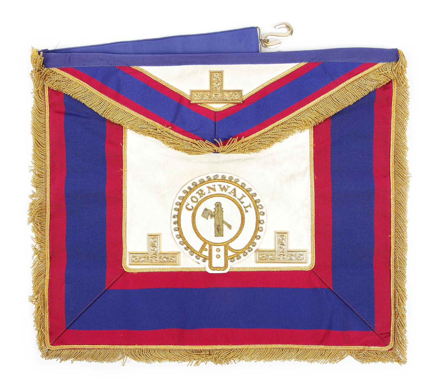 Worshipful Master apron, Cornwall