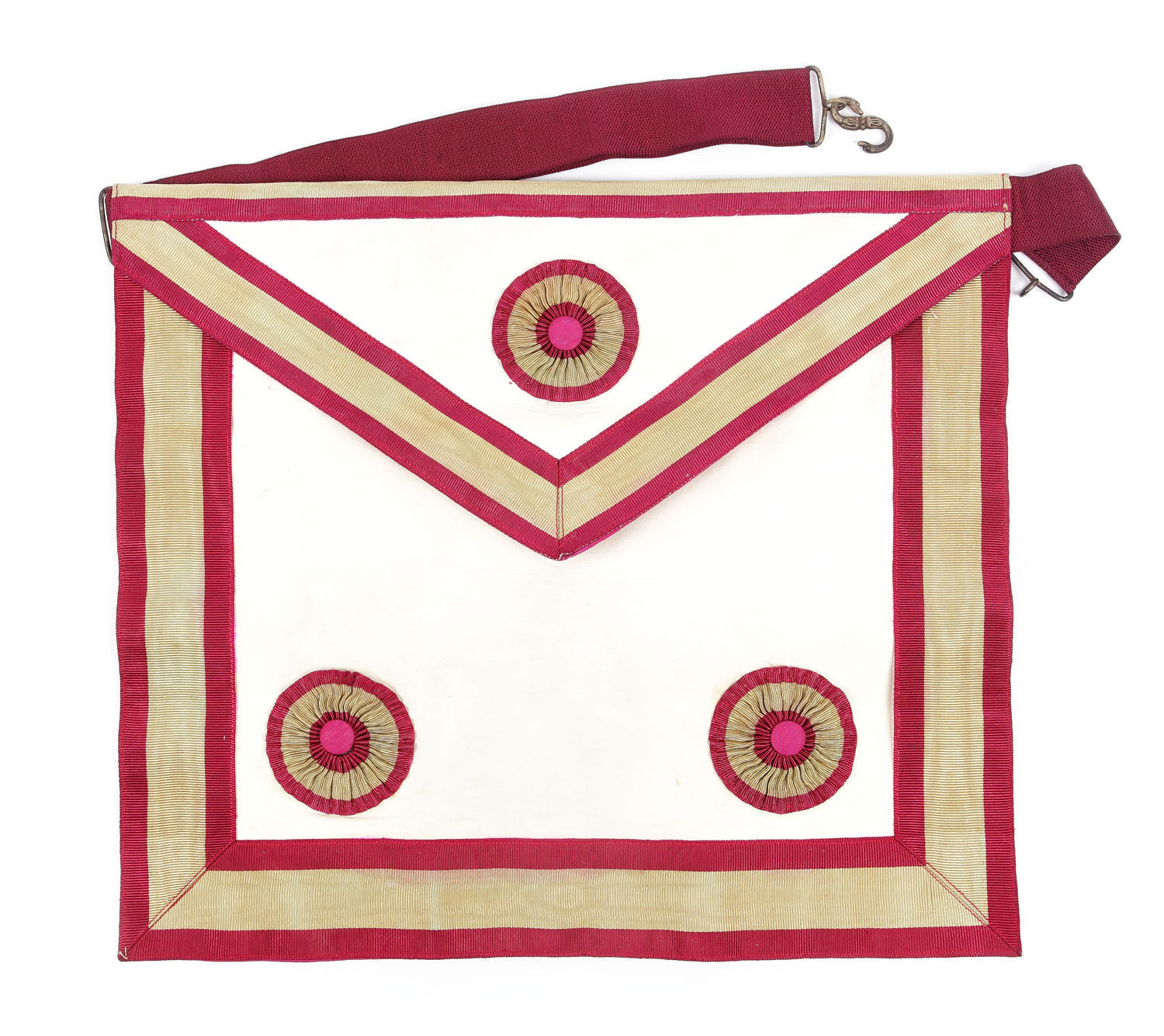 Master apron of the Ancient and Accepted Scottish Rite