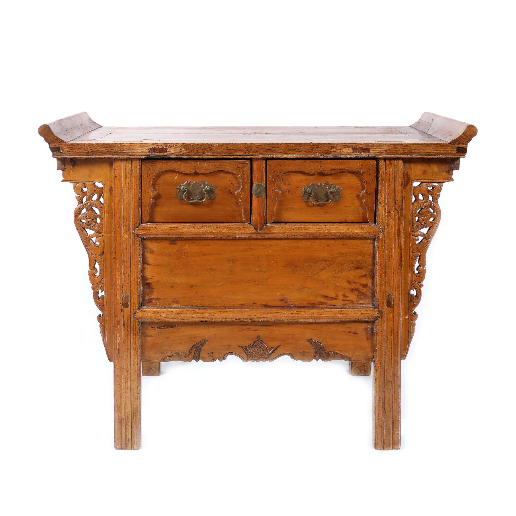 Elm wood Butterfly cabinet, Qing Dynasty, China, beginning of the 19th century