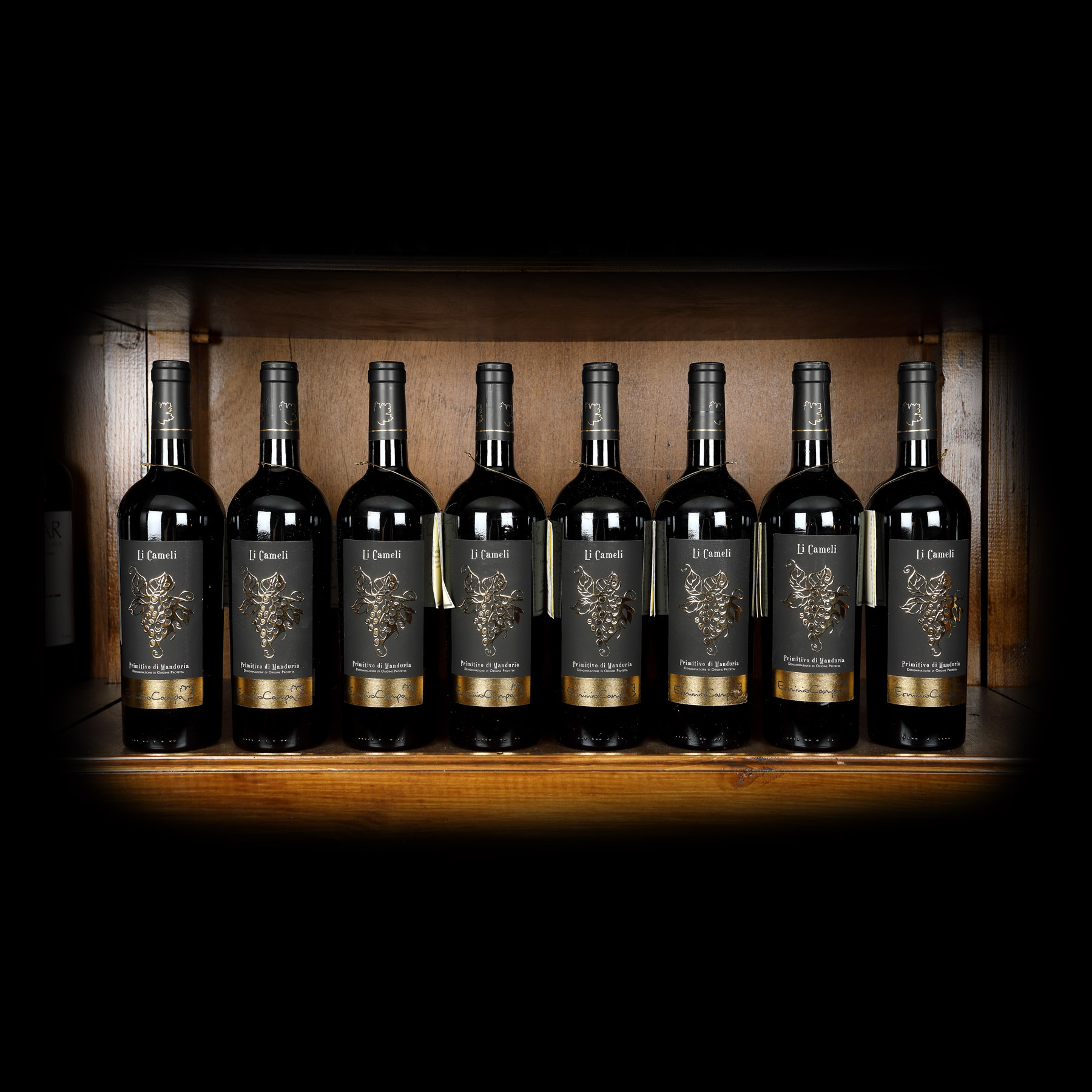 Erminio Campa 'Li Cameli' Primitivo di Manduria, Puglia, 2016, 8st x 0,75