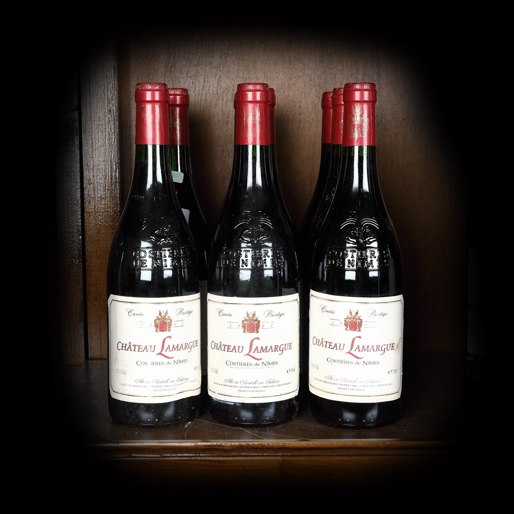 Château Lamargue, Cuvée Prestige, Costières-de-Nîmes, 1997, 9st x 0,75l