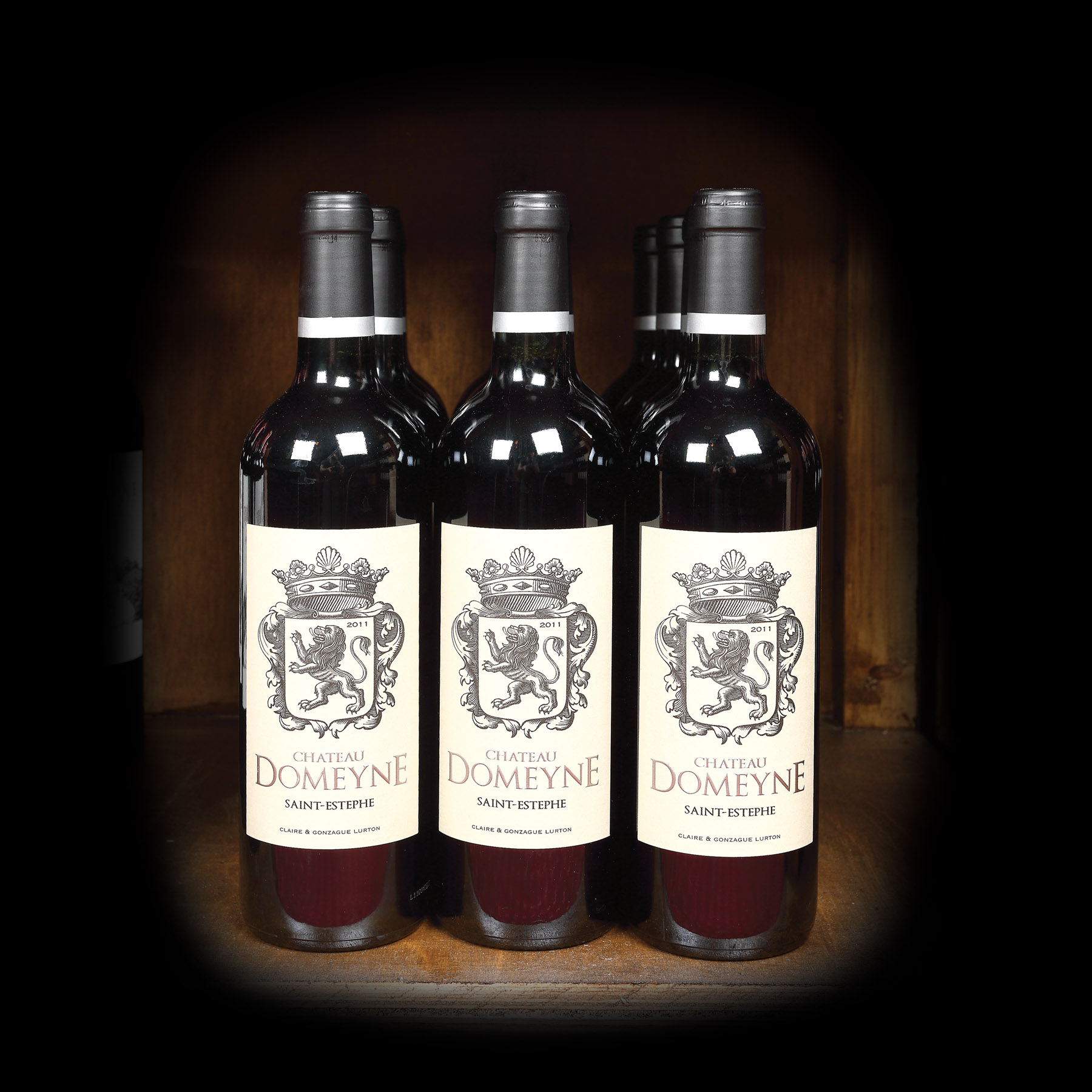 Lot format din 12 vinuri Château Domeyne, Saint-Estèphe, 2011, 12st x 0,75l