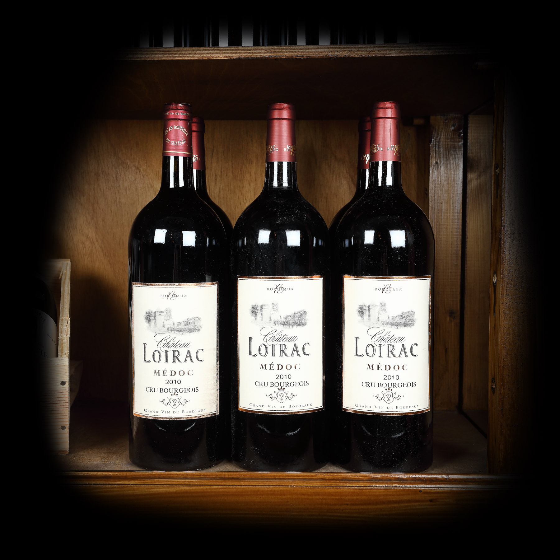 Vinuri Château Loirac, Médoc, 2010, 6st x 1,5l