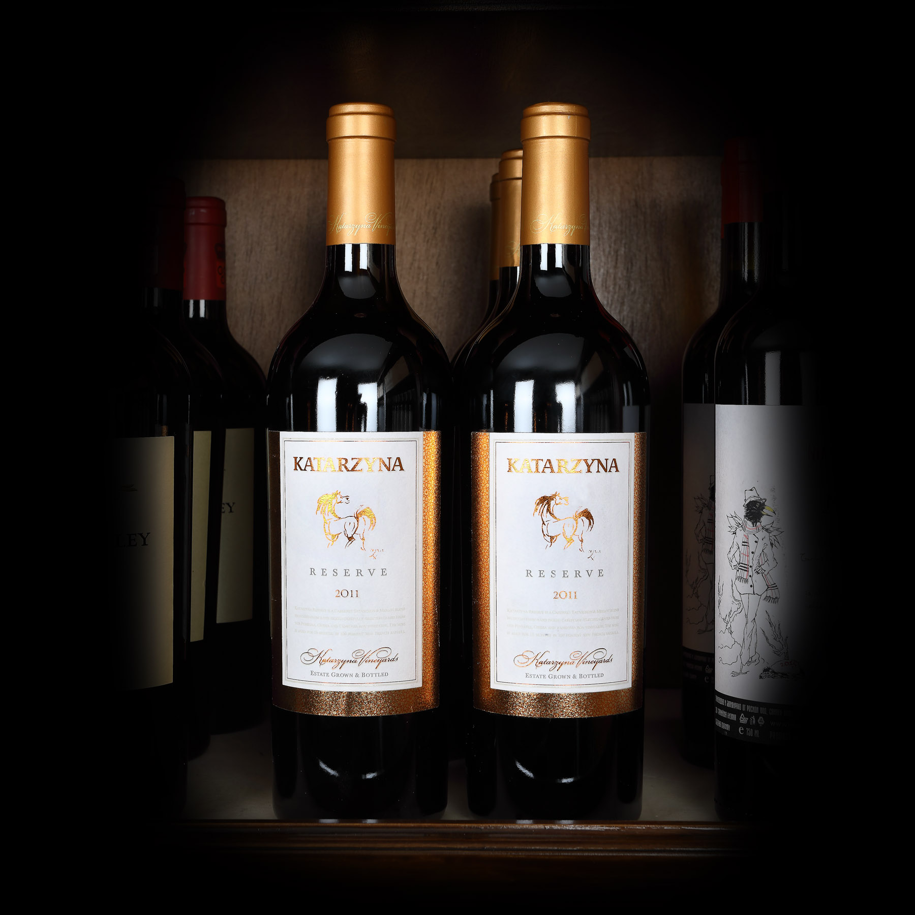 Lot de vinuri roșii provenind de la Katarzyna Estate Winery, Reserve 2011, Bulgaria, 6st x 0,75l