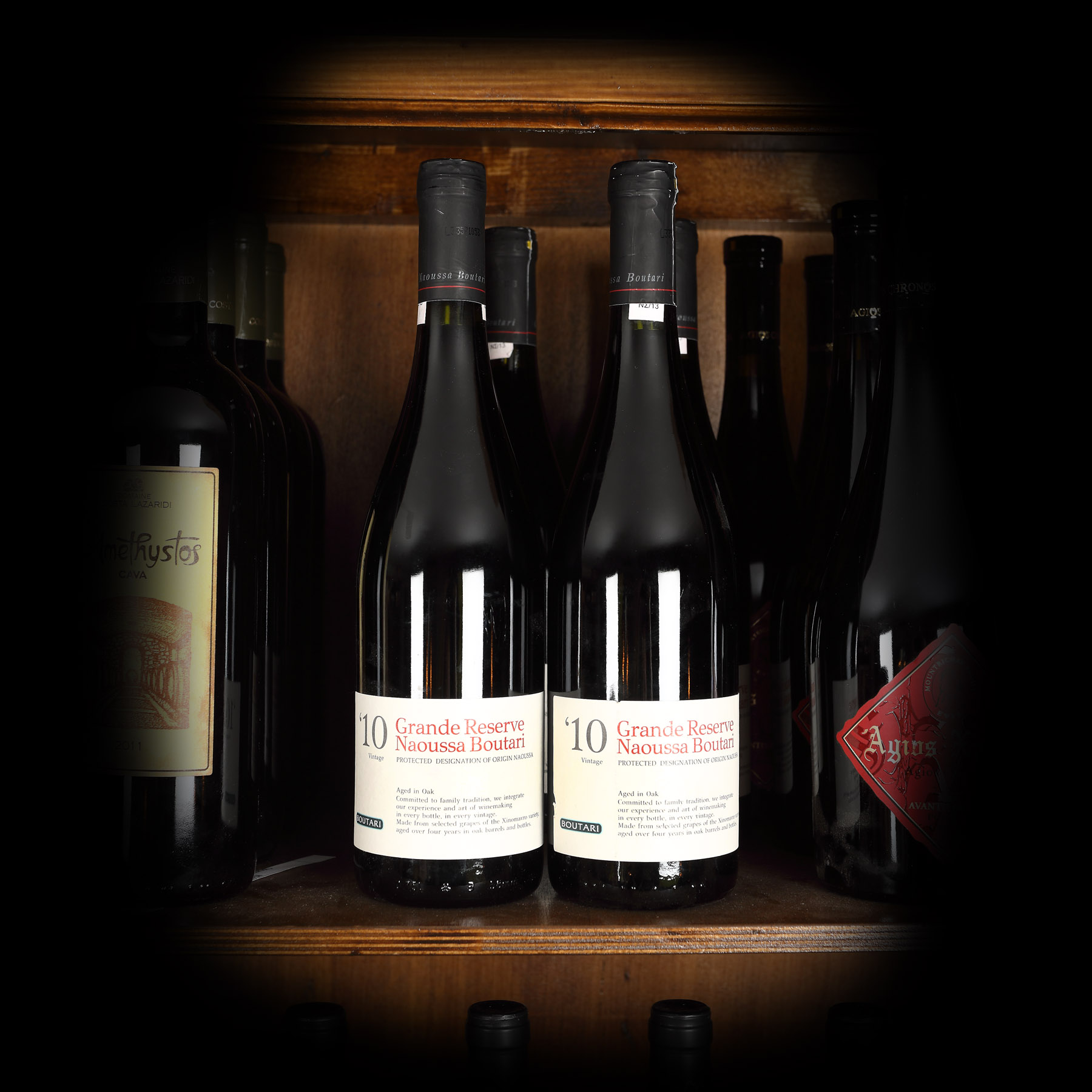 Lot de vinuri semnate Boutari Estate Grand Reserve, Naoussa, Grecia, 2010, 6st x 0,75l 