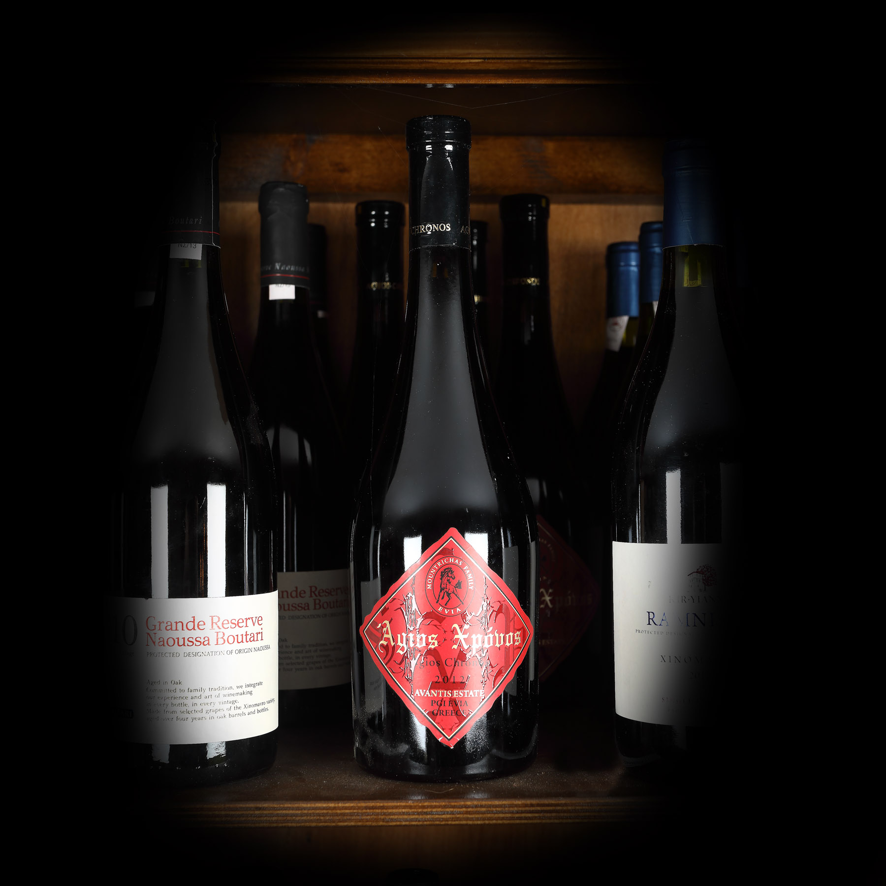 2012 Wines from Avantis Winery, Agios Chronos, Greece, 5 bottles x 0,75l