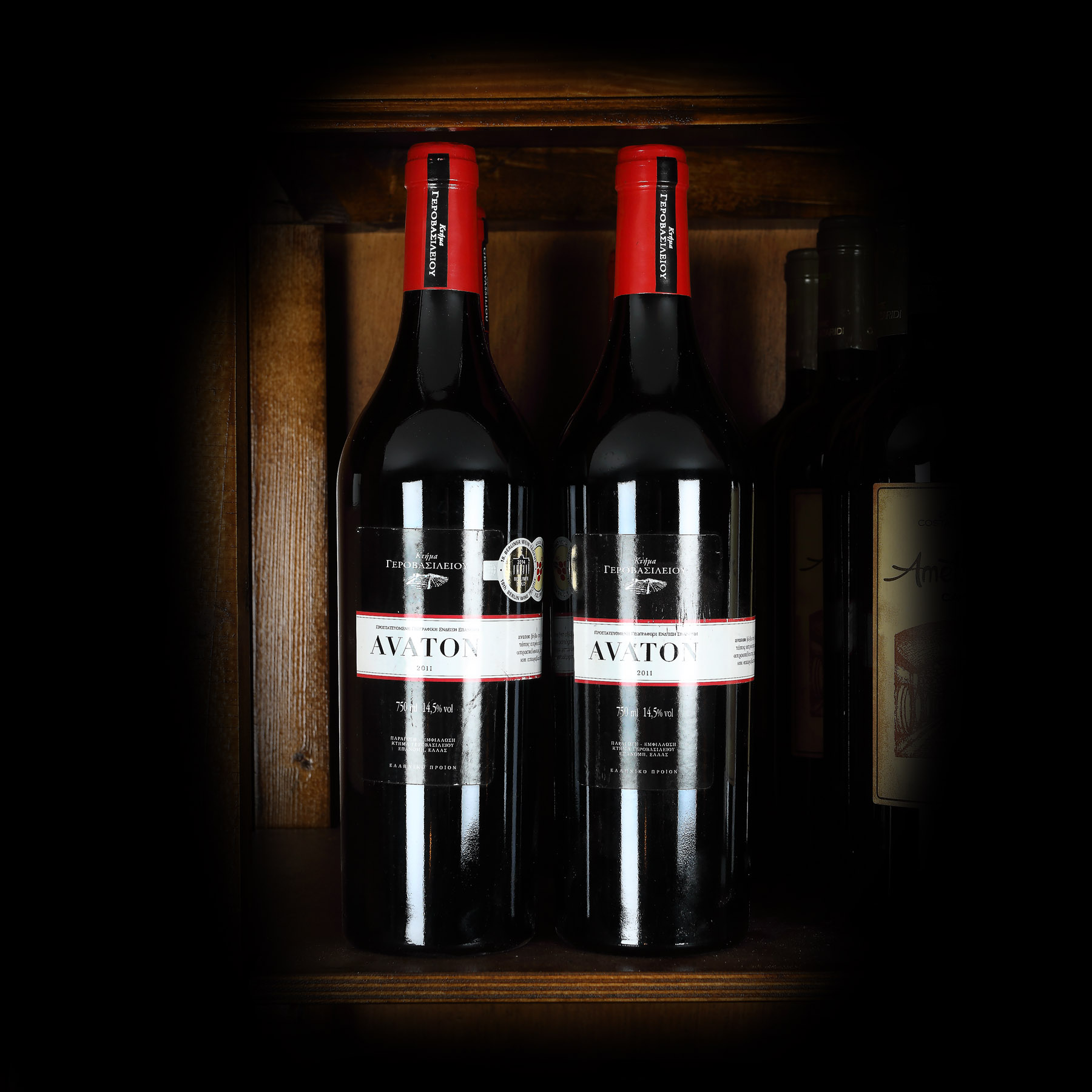 Lot de vinuri semnate Ktima Gerovassiliou Avaton, Grecia, 2011, 6st x 0,75l